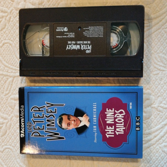 Lord Peter Wimsey The Nine Tailors 4 VHS BBC Drama Mystery 1974 Series - Picture 3 of 10